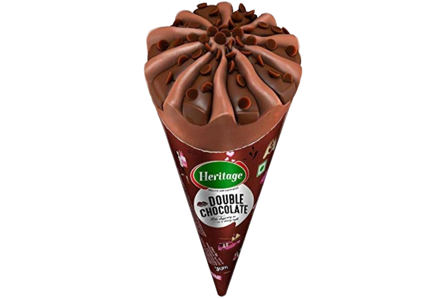 DOUBLE CHOCOLATE CONE 110ML